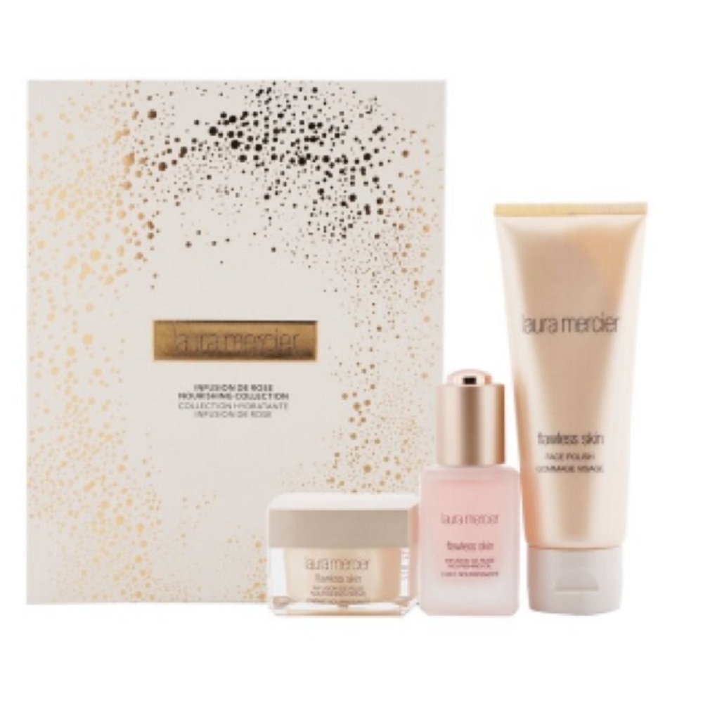 Laura Mercier Infusion De Rose Nourishing Collection Gift Set BNIB ✨great gift!!